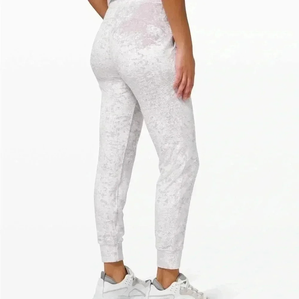 Lululemon Crushed‎ Velvet Joggers